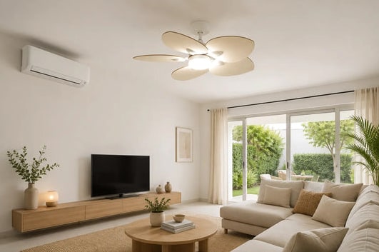 Ventilateur de plafond ou climatisation : le comparatif chiffré pour bien choisir