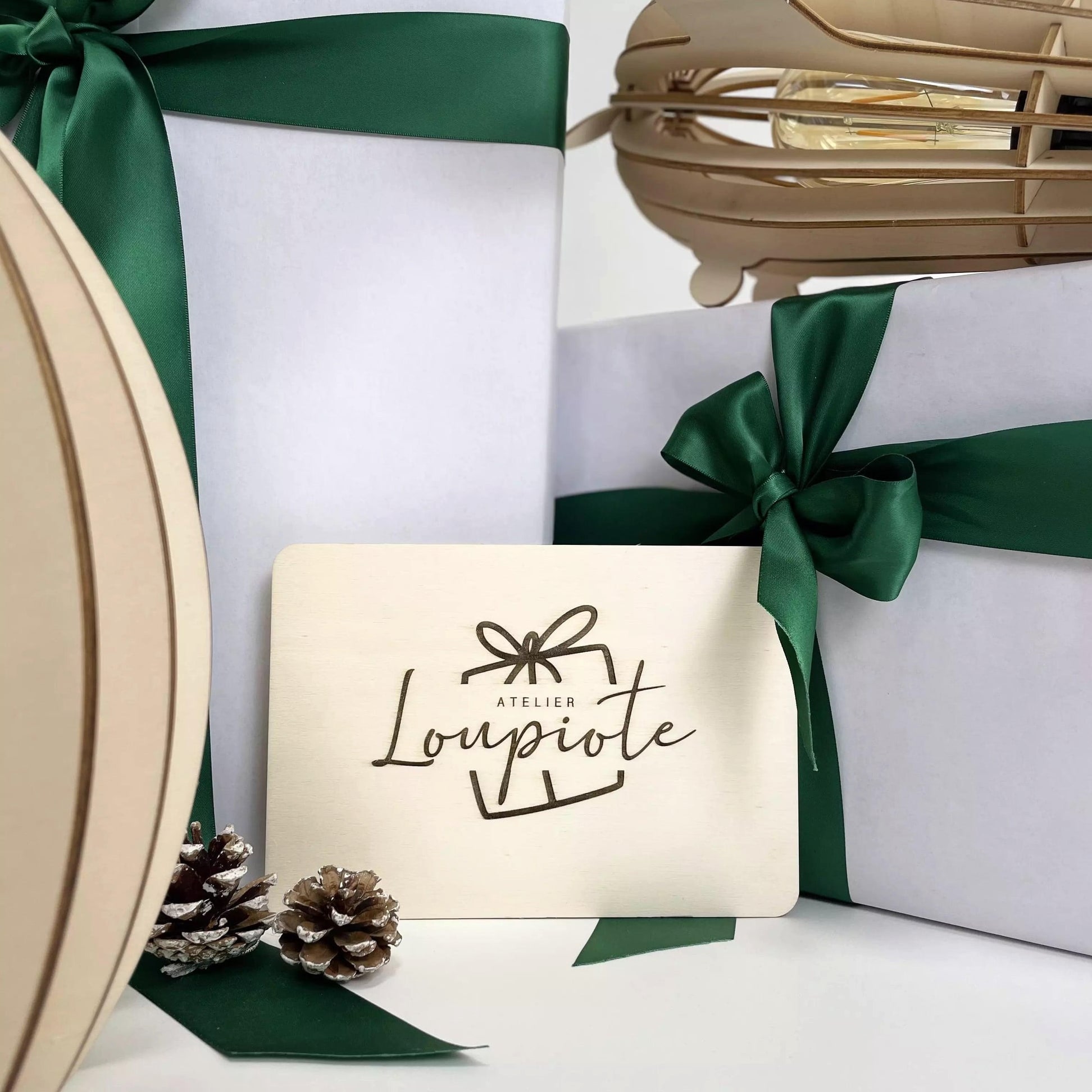 Carte Cadeau - Atelier Loupiote | Lampes artisanales françaises