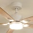 Mistral teinté Chêne | Ventilateur de plafond