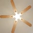 Zéphyr teinté Chêne | Ventilateur de plafond